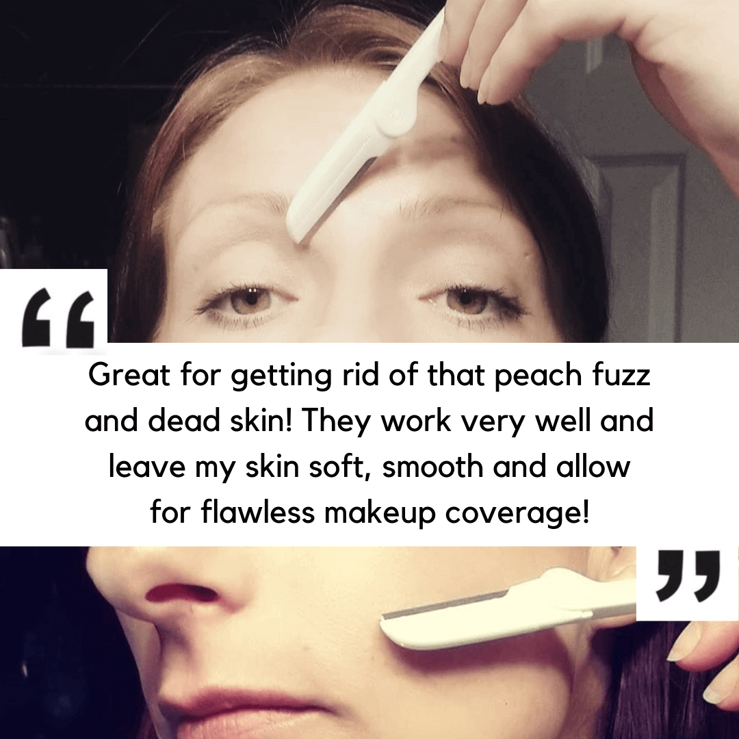 Great tool for getting rid of peach fuzz and dead skin